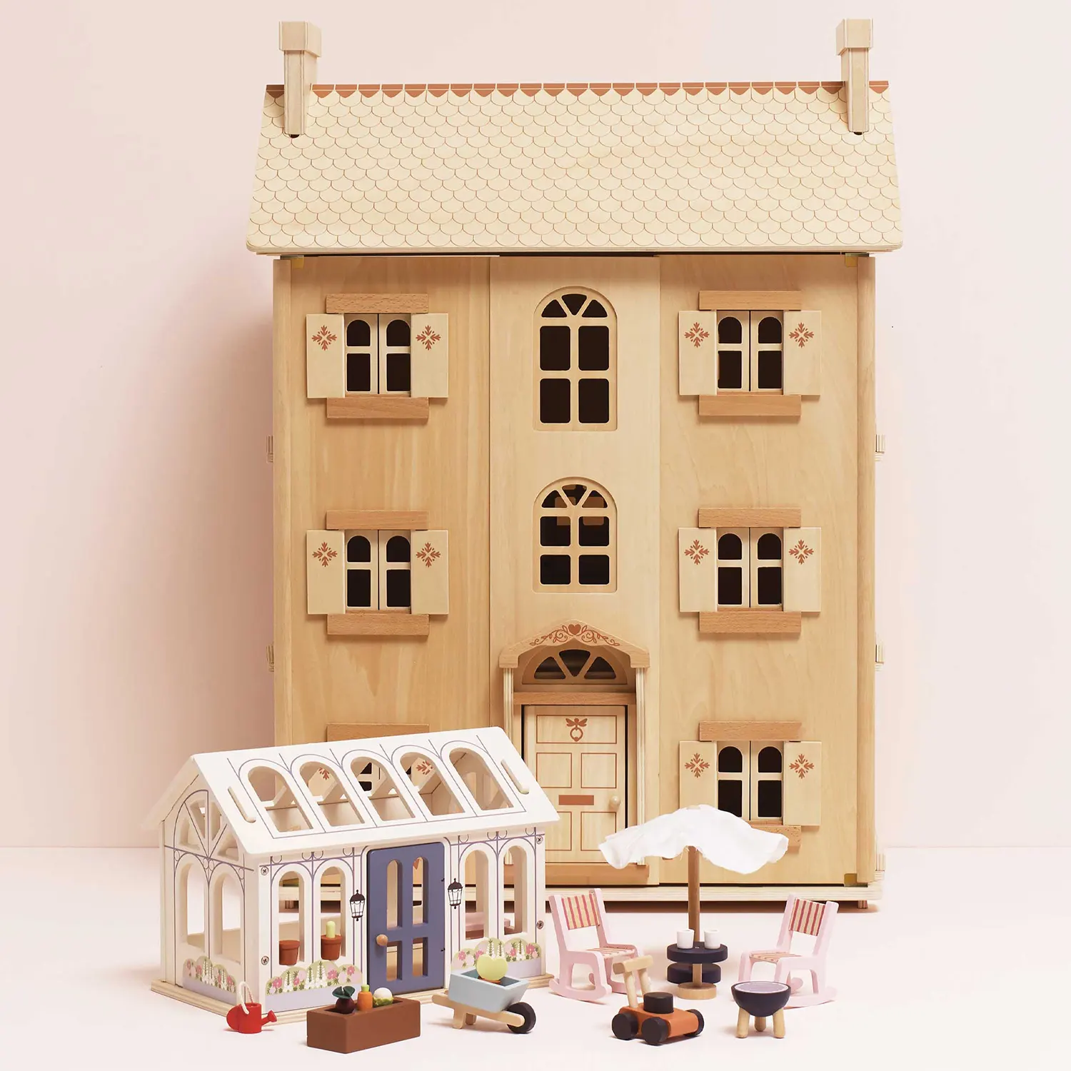 Spielset Wintergarten für Puppenhaus / Dolls House Conservatory Playset-Le Toy Van (LTV)
