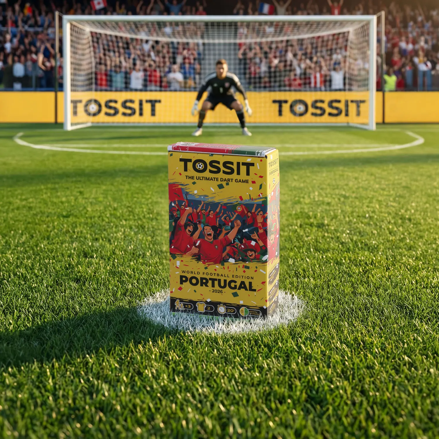 TOSSIT Starter Pack - World Football Edition PORTUGAL