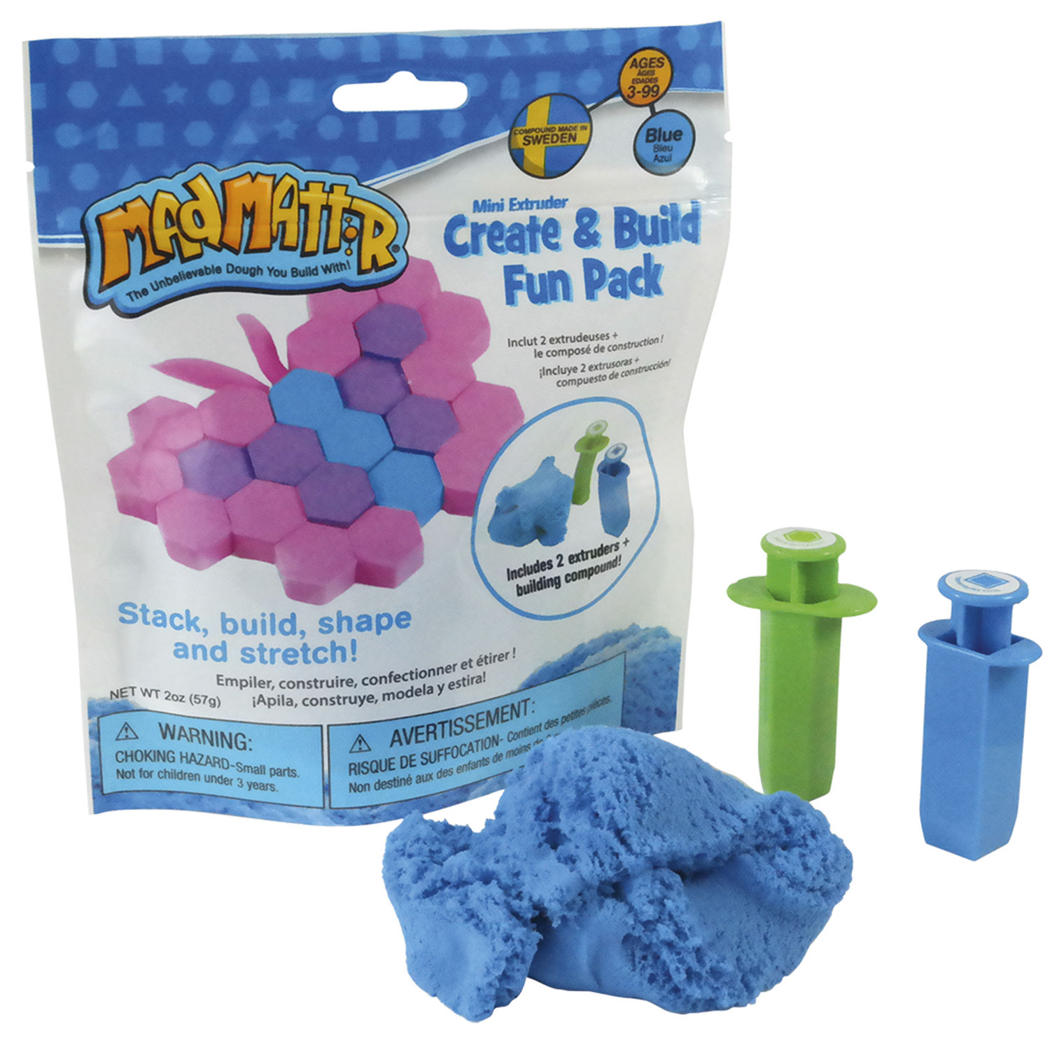 Mad Mattr Create & Build Fun Pack - blau / blue