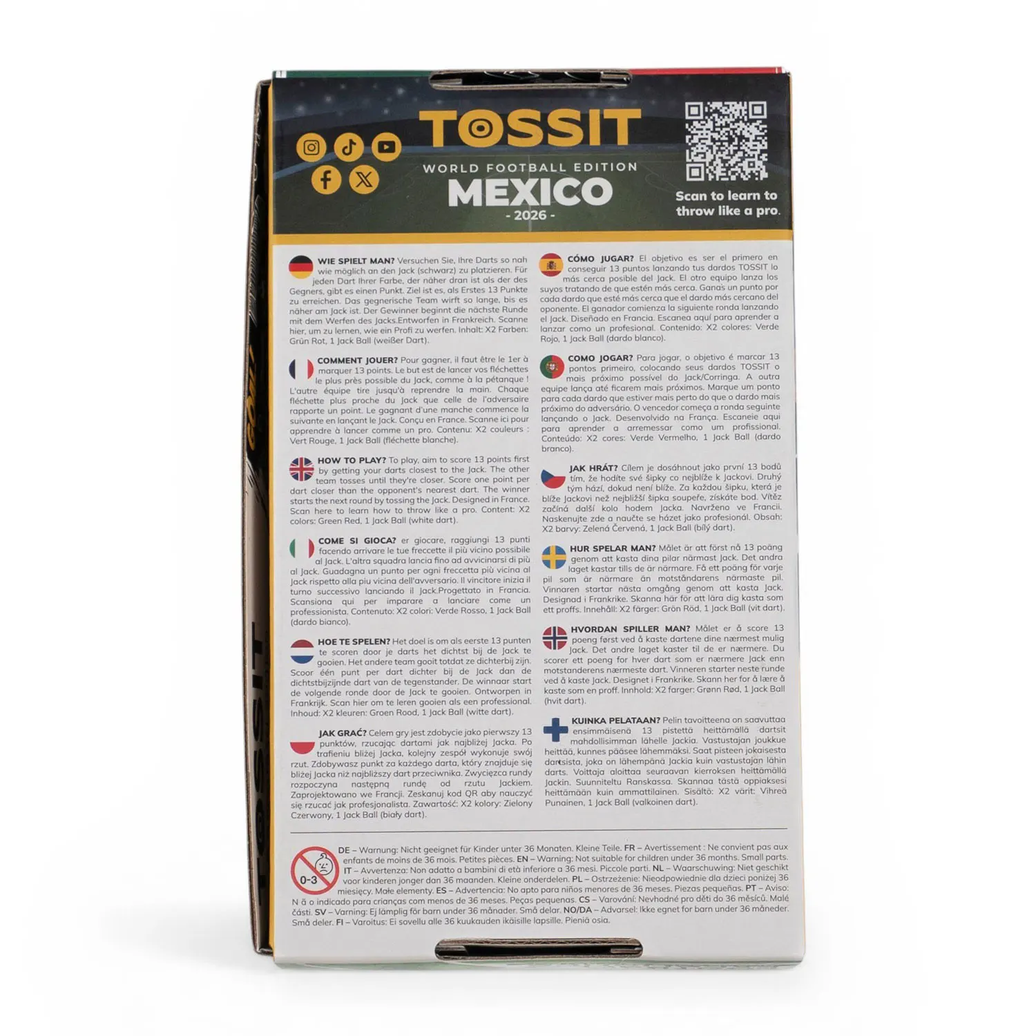TOSSIT Starter Pack - World Football Edition MEXICO