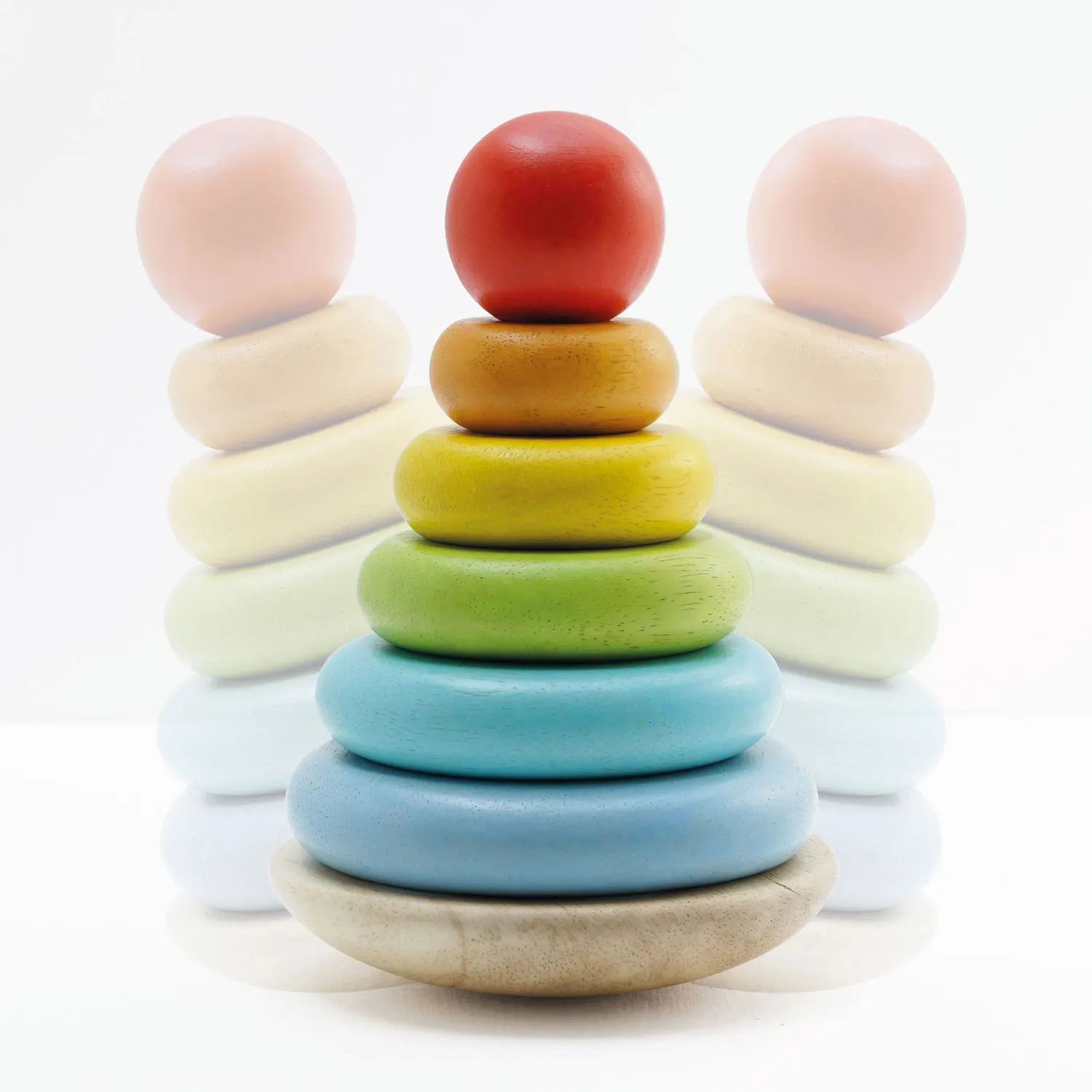 Regenbogen Steckspiel / Rainbow Stacking Tower-Le Toy Van (LTV)