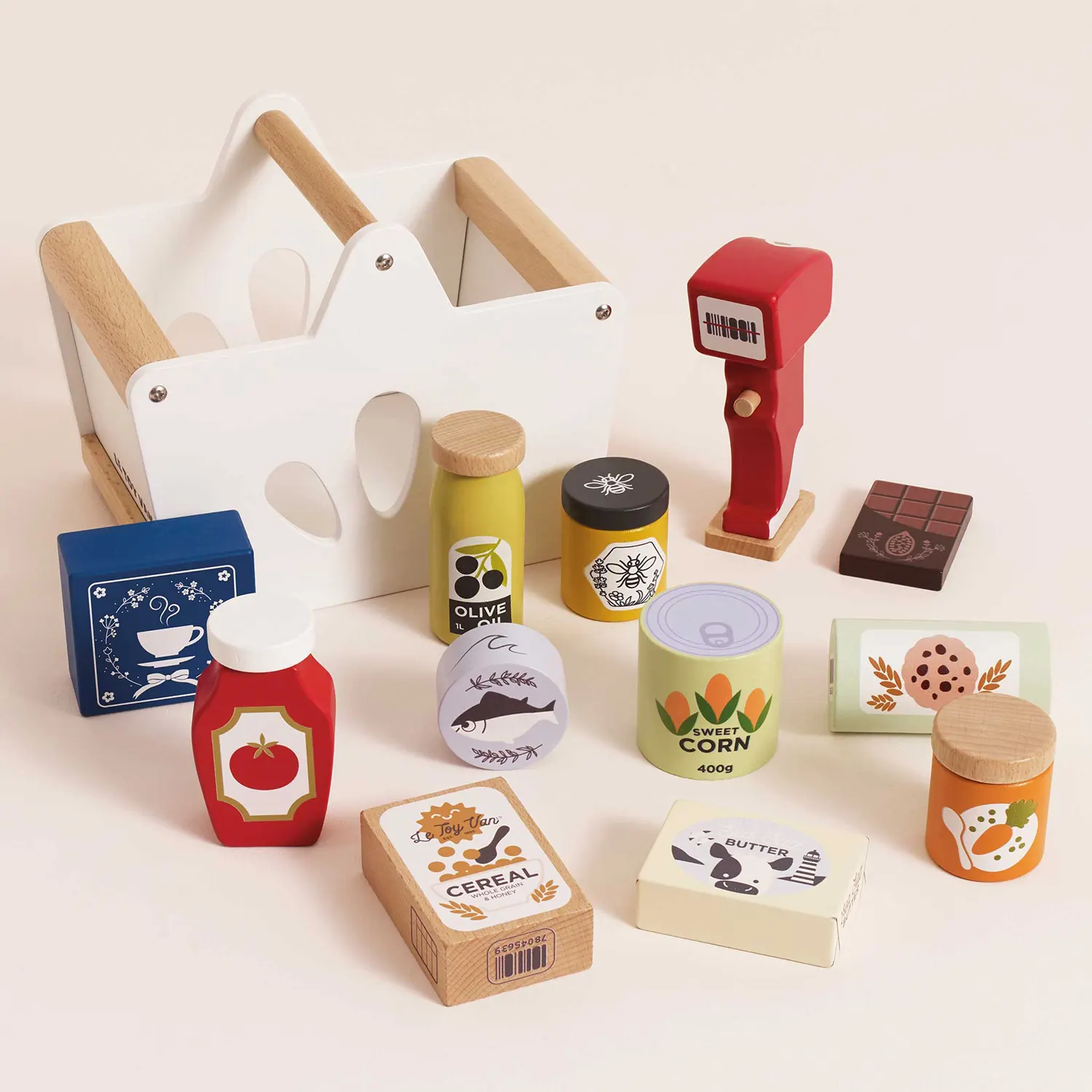 Groceries Set & Scanner-Le Toy Van (LTV)