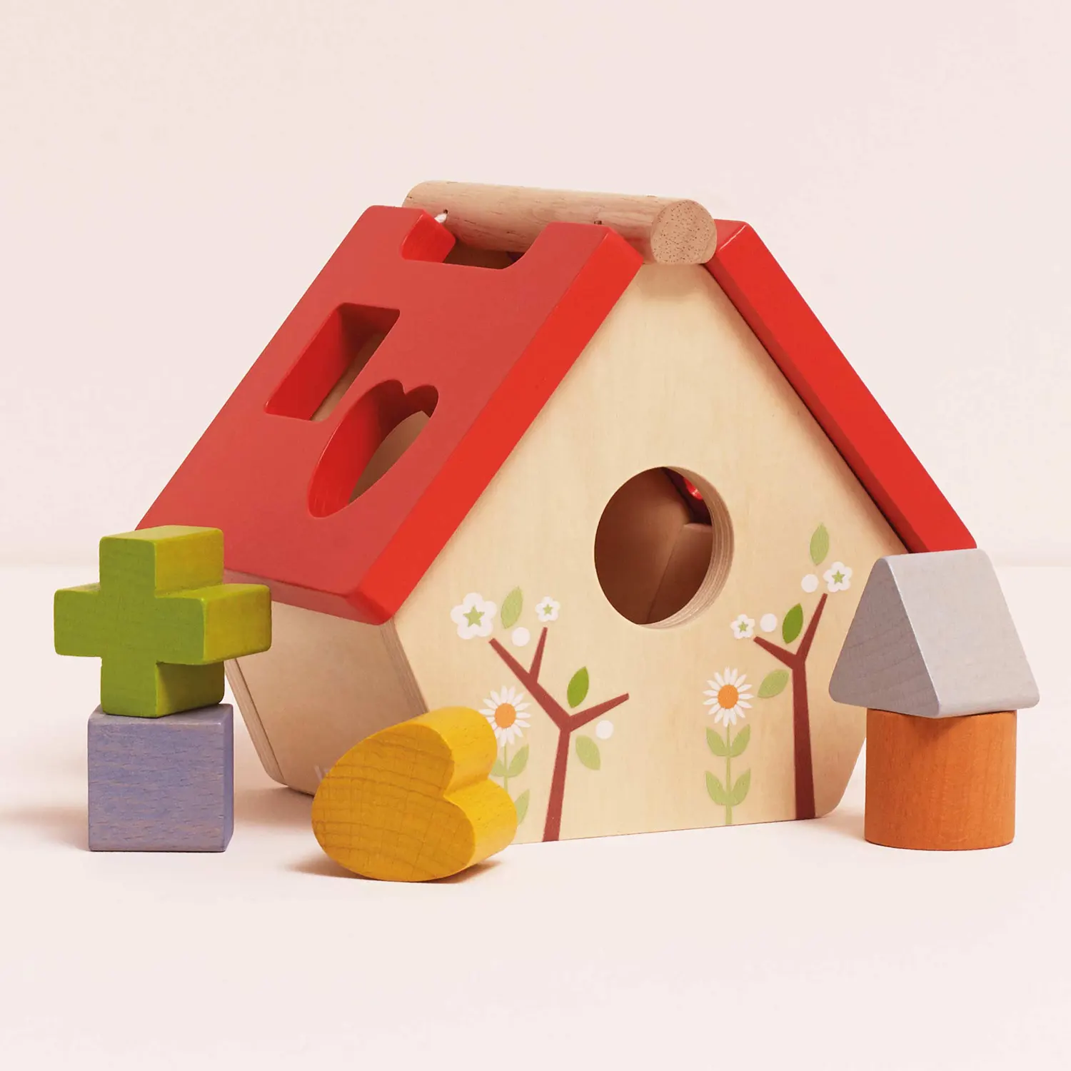 Mein kleines Vogelhaus / Woodland Bird House Shape Sorter (New Look)-Le Toy Van (LTV)