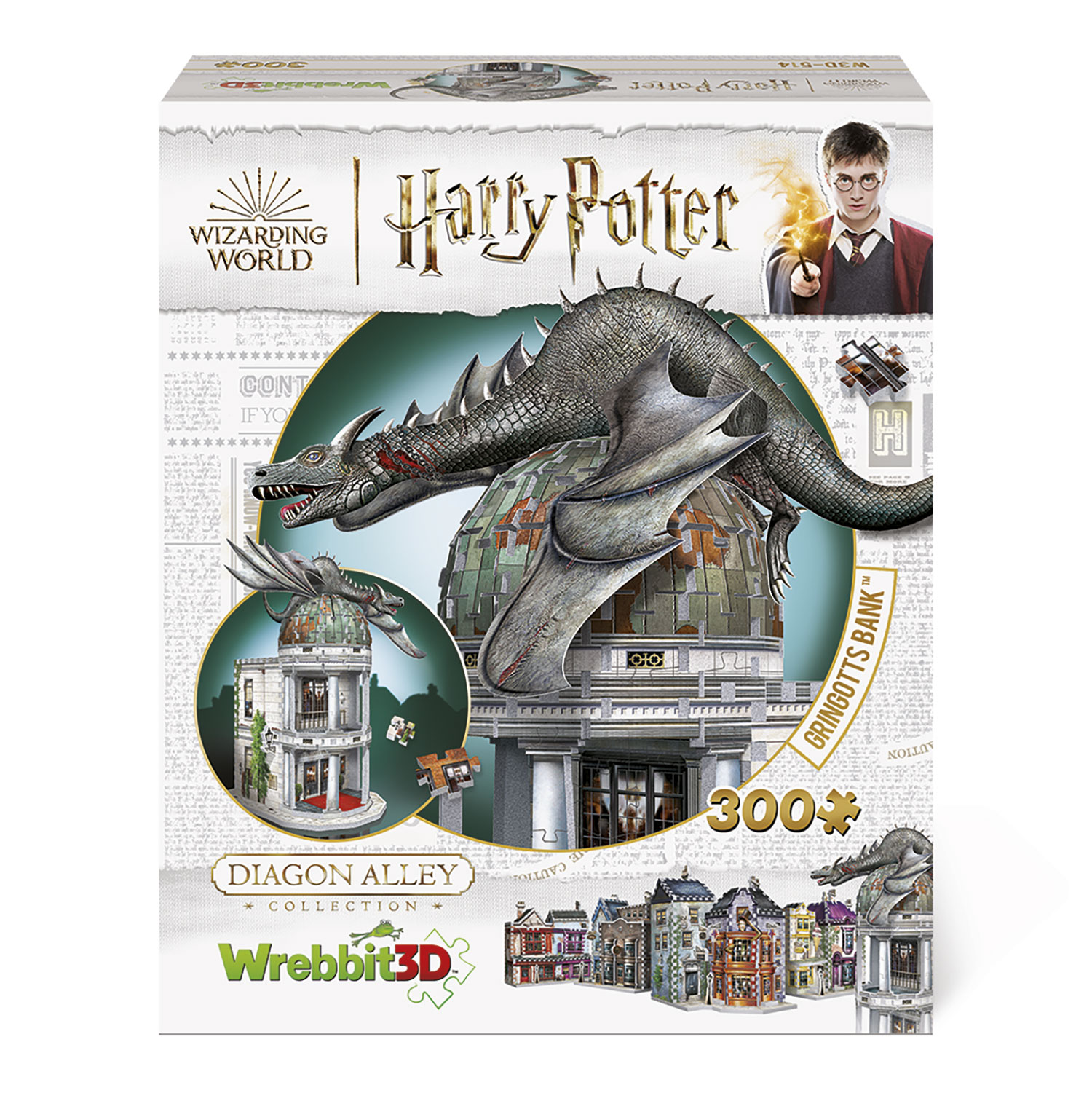 Gringotts Bank Harry Potter 300 pcs. 3D Puzzle