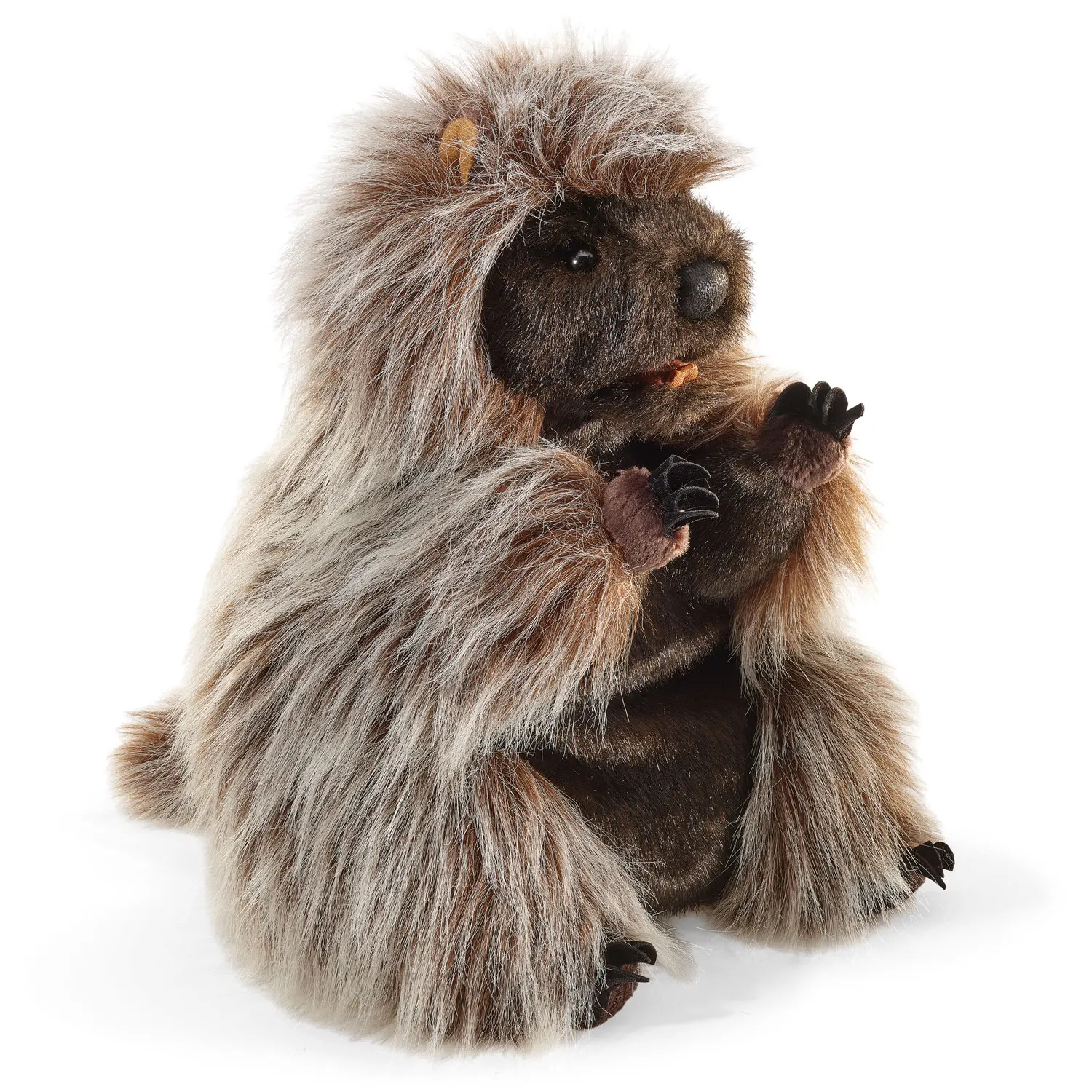 Standing Porcupine / Stehendes Stachelschwein
