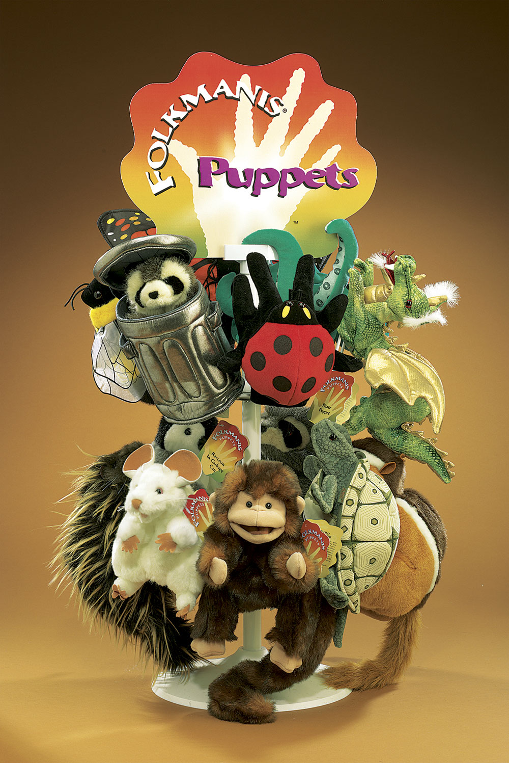 Puppet Display Counter - Metal-Folkmanis® Puppets