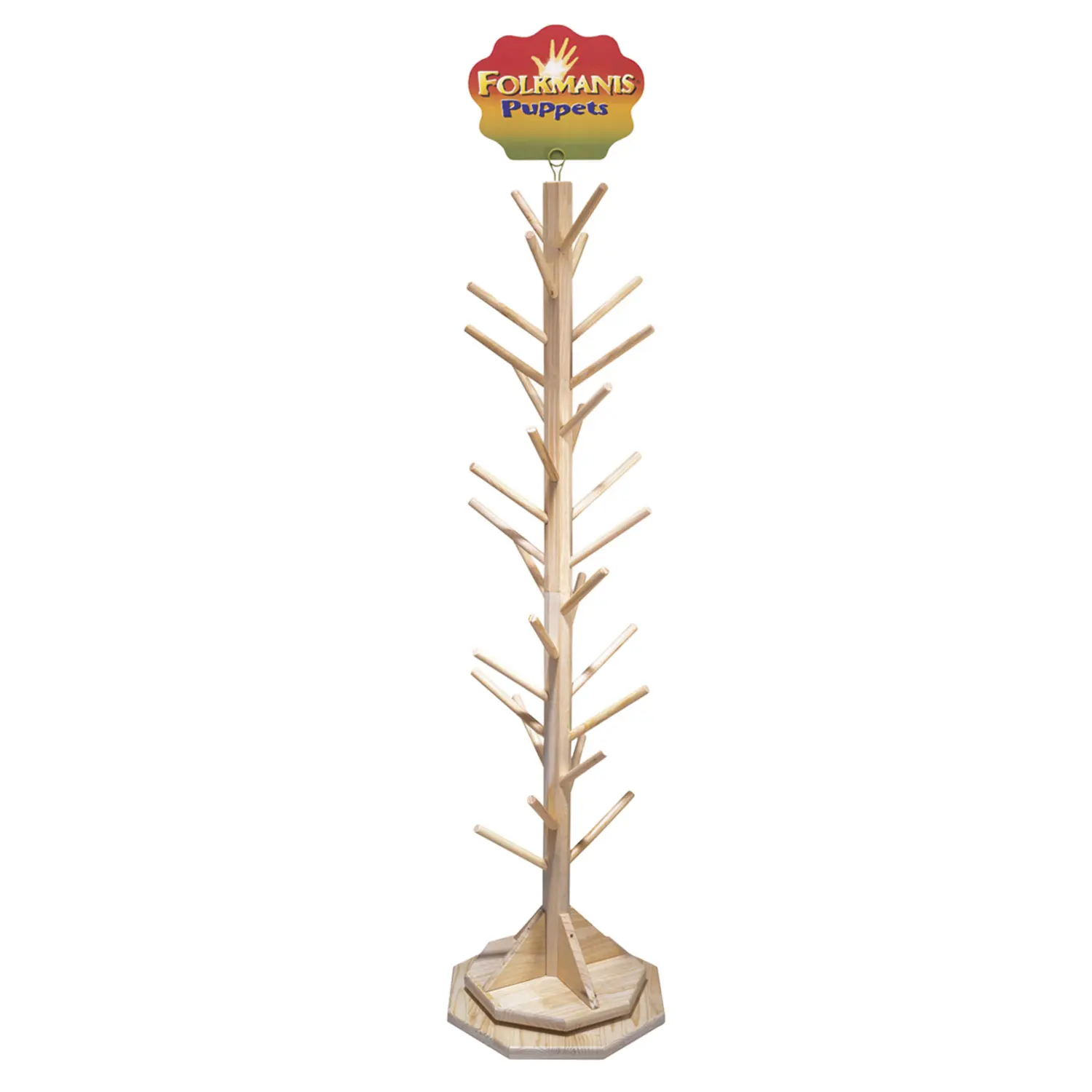 Puppet Display Floor - Wood-Folkmanis® Handpuppen
