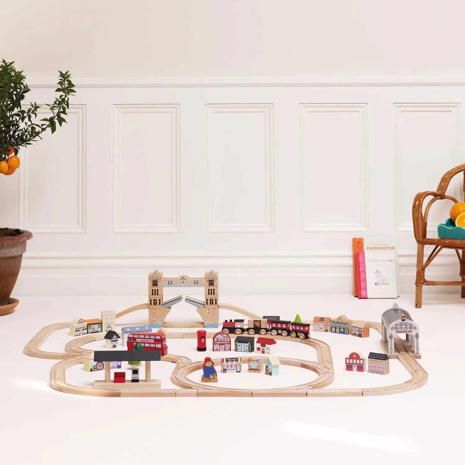 Paddington Wooden Train Set