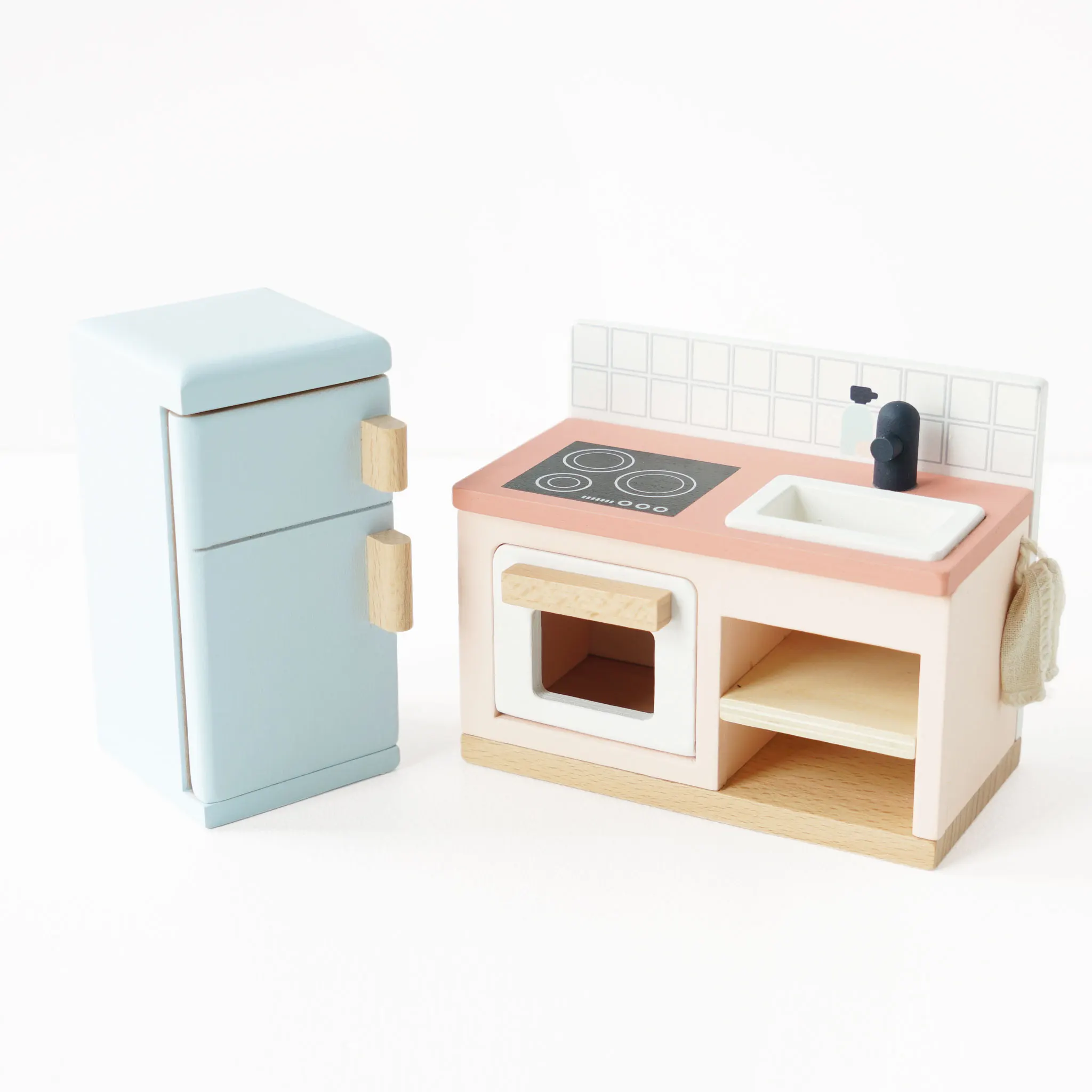 Starter Set Puppenhausmöbel/Complete DollsHouse Furniture Set (New Look)-Le Toy Van (LTV)